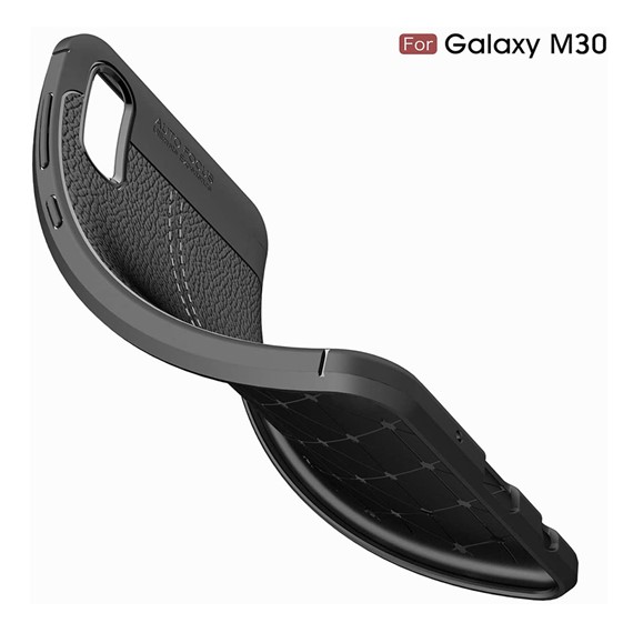 Samsung Galaxy M30 Kılıf CaseUp Niss Silikon Lacivert 3